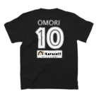 てすとの【10 OMORI】PLAYER−T スタンダードTシャツの裏面