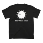 grandcanyon666のKnob series The White knob on Dark スタンダードTシャツの裏面