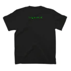 hinotamawallのFire Works green スタンダードTシャツの裏面