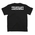 【12moonMonstarＺ】トゥエルブムーンモンスターズのスカルマン スタンダードTシャツの裏面