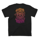 Y's Ink Works Official Shop at suzuriのY'sロゴ Skull T (Color Print) Regular Fit T-Shirtの裏面