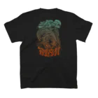 Y's Ink Works Official Shop at suzuriのY'sロゴ Tiger T (Color Print) Regular Fit T-Shirtの裏面