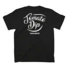 TOMATO DiPのBRUSH LOGO スタンダードTシャツの裏面