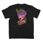 HElll - ヘル - の電撃mash Tシャツ ロゴ&バックプリント スタンダードTシャツの裏面