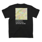 COLOR of the MANのCOLOR “in” the MAN “in” the COLORs スタンダードTシャツの裏面