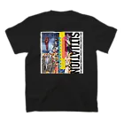 MAZEのWORLD LIKE A MAZE (SITUATION) Tシャツ スタンダードTシャツの裏面