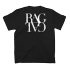 RagTag(ラグタグ)バンド公式グッズのRagTag白LOGO スタンダードTシャツの裏面