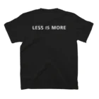 Bulanco inc.のLESS IS MORE スタンダードTシャツの裏面