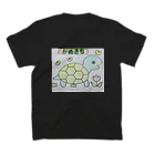 まちゃのかめ吉 スタンダードTシャツの裏面