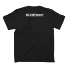 BlendropのBIG LOGO スタンダードTシャツの裏面