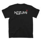 Kuro*s Brandの白NEZUMi スタンダードTシャツの裏面