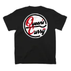 Queen'sCurry　クイーンズカレ－のQueensCurry スタンダードTシャツの裏面