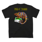 PAL-CのPAL-C BOMB× chameleon スタンダードTシャツの裏面