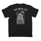  HUMAN ERRORのDrunkard's cloak スタンダードTシャツの裏面