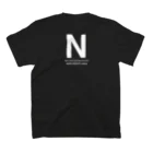 NEVER JUDGE BY LOOKS！のN スタンダードTシャツの裏面