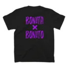 BONITA × BONITOのボニボニ　ホラー スタンダードTシャツの裏面