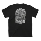 Y's Ink Works Official Shop at suzuriのY's札 Dragon T (White Print) スタンダードTシャツの裏面