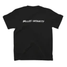 coro 【Miles Insanity】のmiles insanity Tシャツ 両面印字ブラック スタンダードTシャツの裏面