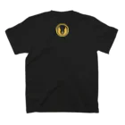 KLMI_CollectionのTNDODN Front - Emblem Back - Gold Regular Fit T-Shirtの裏面