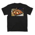 チルTショップのWanna Eat Pizza!!! スタンダードTシャツの裏面