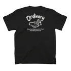 Ordinaryの【OR-040 WHT LOGO】 Regular Fit T-Shirtの裏面