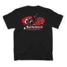 RisingSunRodeoの沖縄ブルライディング協会 (OBRA) Regular Fit T-Shirtの裏面