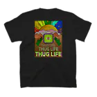 ショマスタのTHUG LIFE スタンダードTシャツの裏面