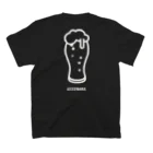 GOOD_SAKEのGOOD SAKE = ぐっと酒　ビール スタンダードTシャツの裏面