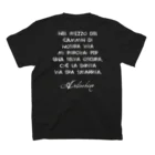 ArlecchinoのMattina Tシャツ スタンダードTシャツの裏面