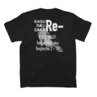 TMONSTER GAMESのRe-1st Regular Fit T-Shirtの裏面