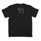 吉田電話 and The DOKKEN THIRSKのHello.のTシャツ（黒） スタンダードTシャツの裏面