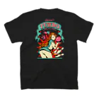 スリーセブンターボ(公式)のthree7TURBO×ボウリング スタンダードTシャツの裏面