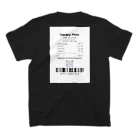 LordLy TimeのLordLy time receipt スタンダードTシャツの裏面