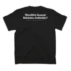 ママタルト 大鶴肥満のwkdd?Tシャツ Regular Fit T-Shirtの裏面