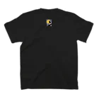 切り絵草太の月夜と野鳥 Regular Fit T-Shirtの裏面