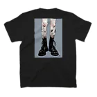 蒼木こうりの生け花（BLACK） Regular Fit T-Shirtの裏面