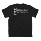 Human Elements STOREのMinimum Logo (Black) スタンダードTシャツの裏面