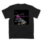 HIRO CollectionのRainbow Rose スタンダードTシャツの裏面