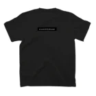 まつくすの会館T黒 Regular Fit T-Shirtの裏面