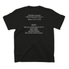珈ノ鳥のコーヒーアイテムのお店のShare Roastery Vol.1 フェス風Tシャツ黒 Regular Fit T-Shirtの裏面