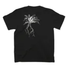 島と草花の[島と草花] オオタニワタリ Regular Fit T-Shirtの裏面