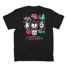 key_artのハート　pink mint スタンダードTシャツの裏面