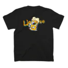 Liquid Courage officialのビールくん！ S/S type.2 Regular Fit T-Shirtの裏面