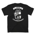 L&W BurningWorksのHARDCORE PYROGRAPHY スタンダードTシャツの裏面