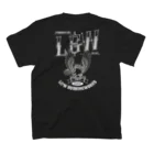 L&W BurningWorksのEAGLE スタンダードTシャツの裏面