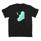 ｻｸﾗｺのhirameki black スタンダードTシャツの裏面