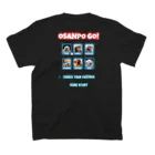 wanwan peepee'sのおさんぽGO！ Regular Fit T-Shirtの裏面