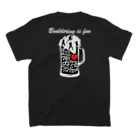 THEE BLUE SPRING GROOVEのボルダリング・ビール スタンダードTシャツの裏面