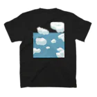 たがやの雲T スタンダードTシャツの裏面