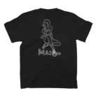 MAZI POISONのMAZI POISON T No.09B スタンダードTシャツの裏面